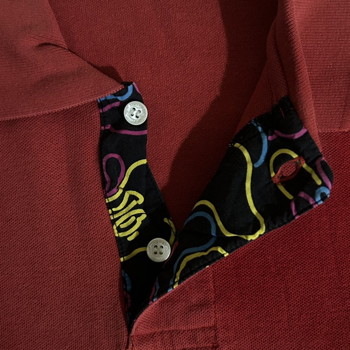 Bape Bape Red One Point Polo Size US XL / EU 56 / 4 - 4 Thumbnail