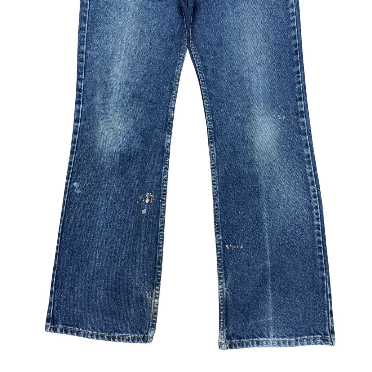 Levi's Vintage 90s Levis 517 Flare Jeans Painter Size US 33 - 6 Thumbnail