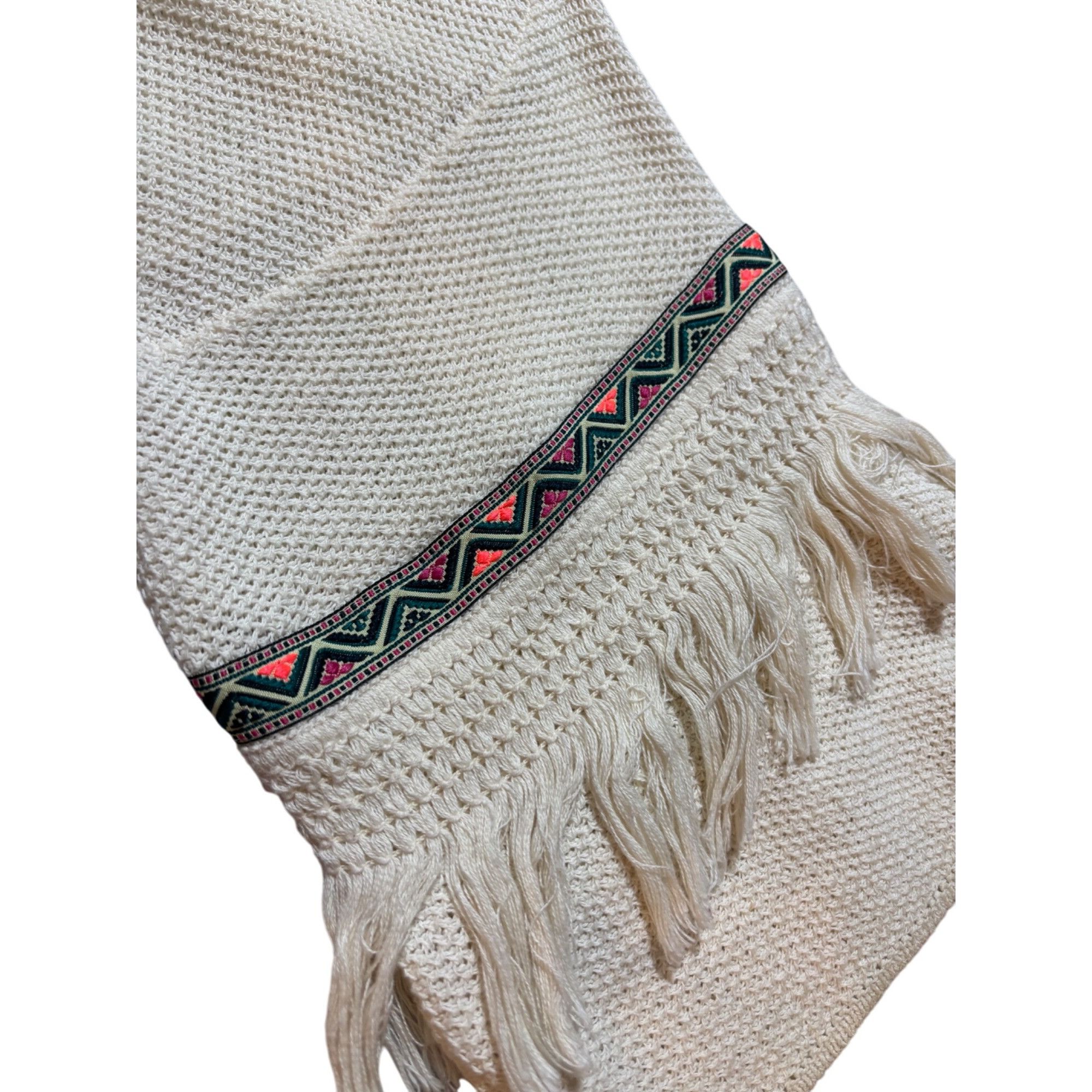 Other H&M Women’s Ivory S Cardigan Boho Chic Festival Boho Chic Co Size L / US 10 / IT 46 - 12 Thumbnail