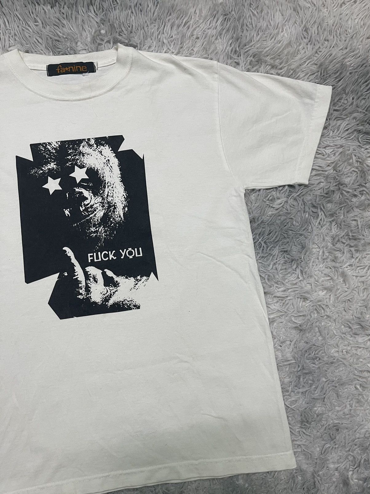 Japanese Brand RARE VINTAGE FA NINE TEES ‘FUCK YOU’ Size US M / EU 48-50 / 2 - 5 Thumbnail