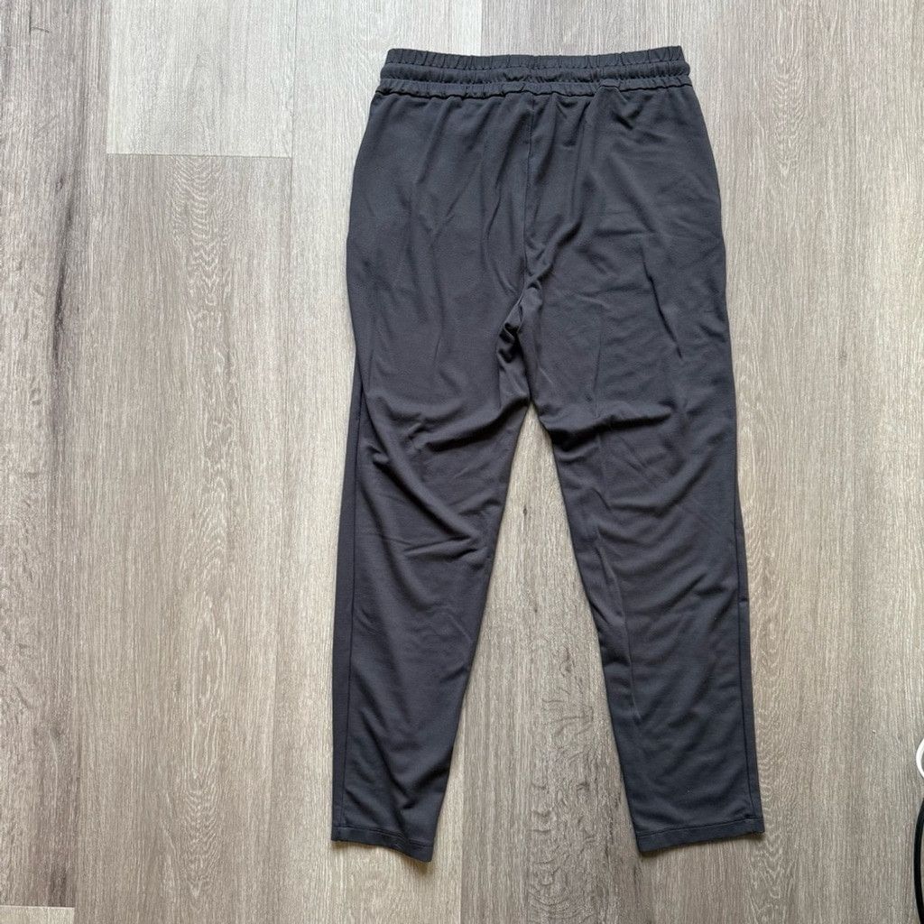 Badgley Mischka Badgley Mischka Gray Track Pants with Elastic Waistband Size 27" / US 4 / IT 40 - 2 Thumbnail