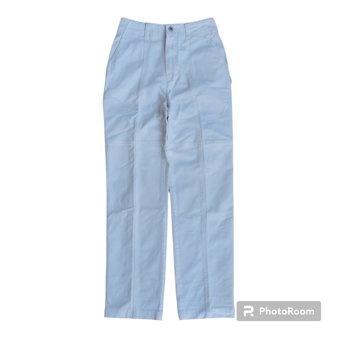 image of Archival Clothing x Hai Sporting Gear Panel Pants in White, Women's (Size 28)