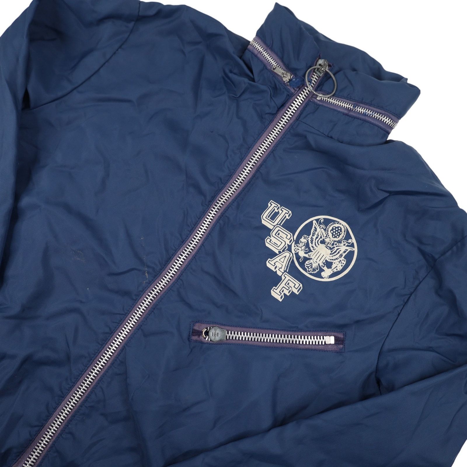 Vintage Vintage Artex USAF Graphic Windbreaker Jacket Size US M / EU 48-50 / 2 - 2 Thumbnail