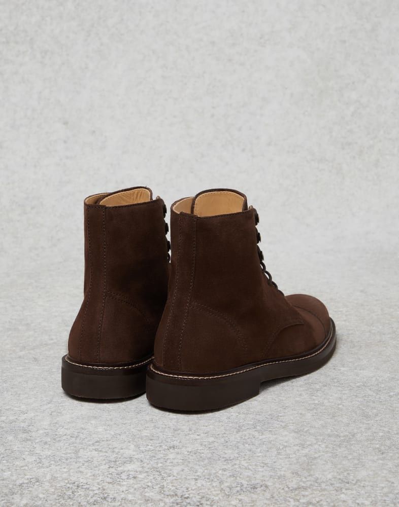 Brunello Cucinelli o1w1db10924 Boot in Coffee Size US 7 / EU 40 - 3 Thumbnail