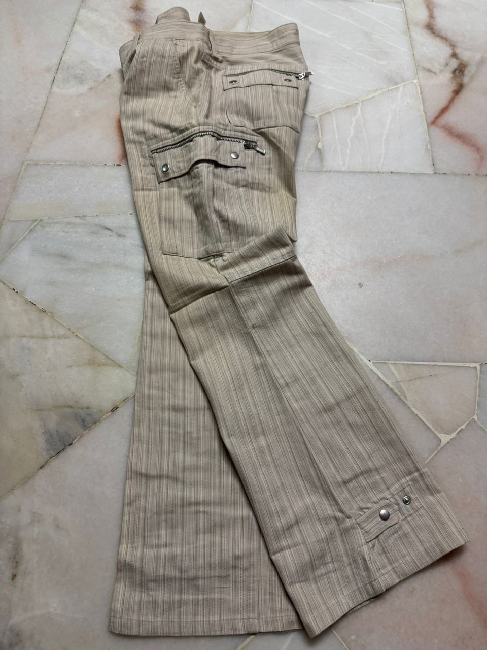 Tornado Mart 💥Flared💥Insane 90s Style SemanticDesign Plaid Dirty Bootcut Size US 30 / EU 46 - 13 Thumbnail