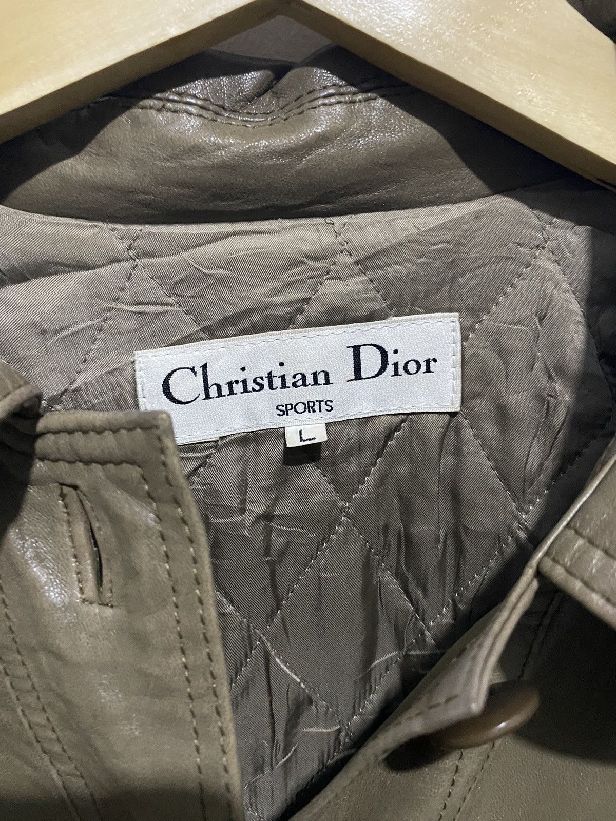 Christian Dior Monsieur Vintage Leather Jacket Christian Dior Sport Size US L / EU 52-54 / 3 - 4 Thumbnail