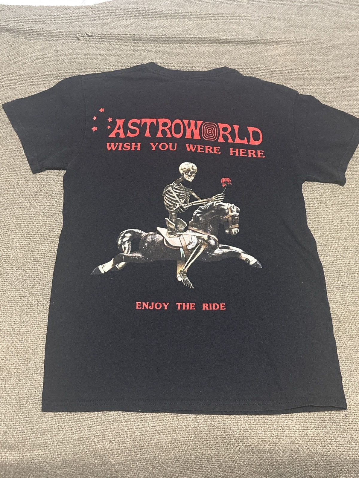 Travis Scott Original Travis Scott Astroworld tour tee Size US XS / EU 42 / 0 - 3 Thumbnail