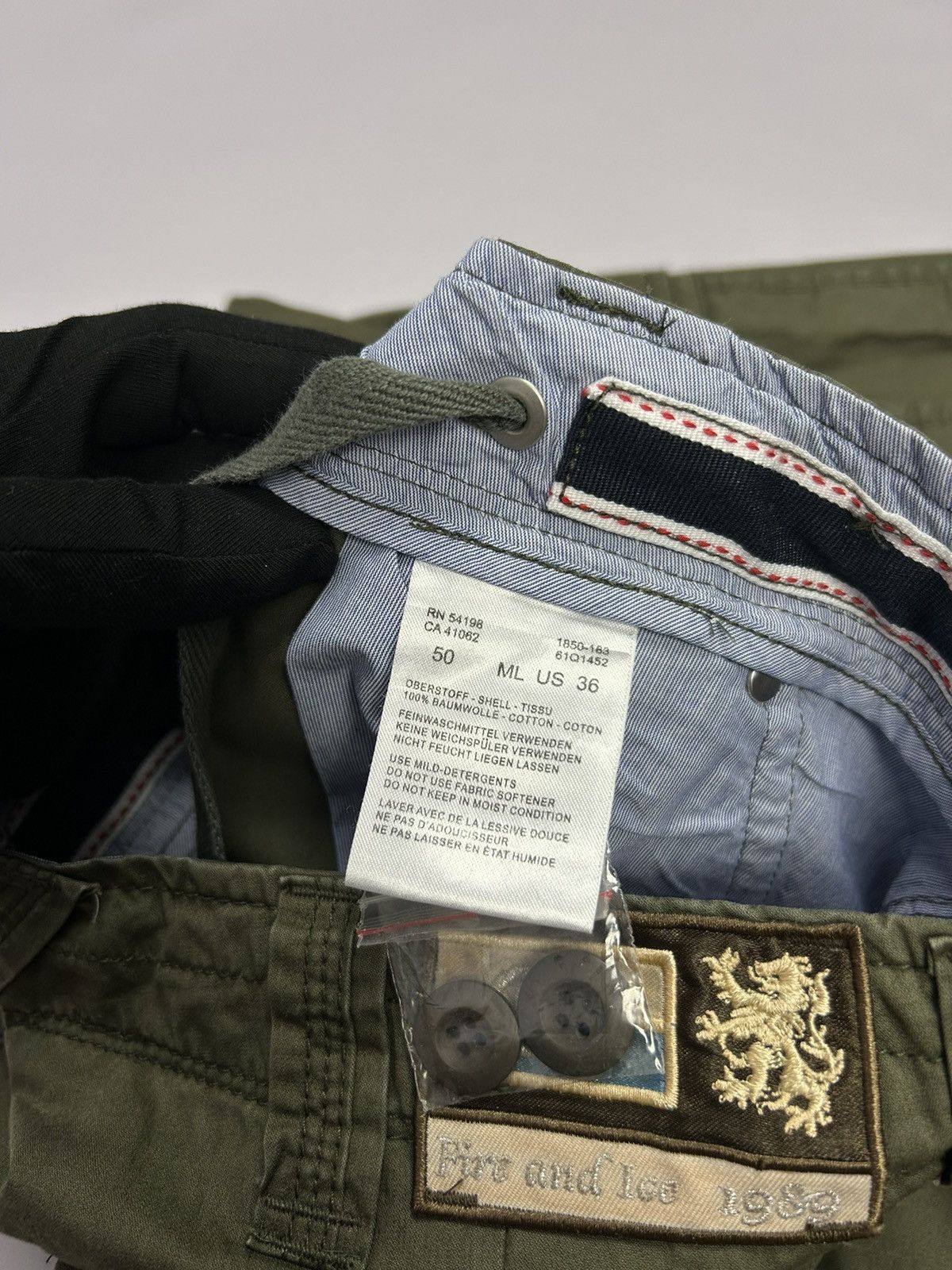 Bogner Bogner Fire+Ice Multipocket Green Khaki Pants W30 L34 Size US 30 / EU 46 - 10 Thumbnail