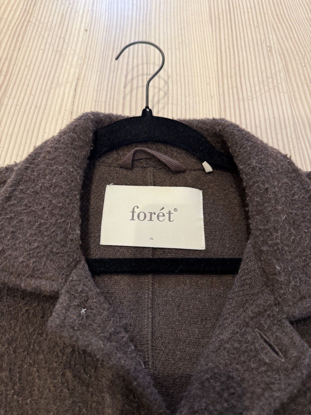 foret Boucle / wool chore jacket (brown) Size US XL / EU 56 / 4 - 2 Thumbnail