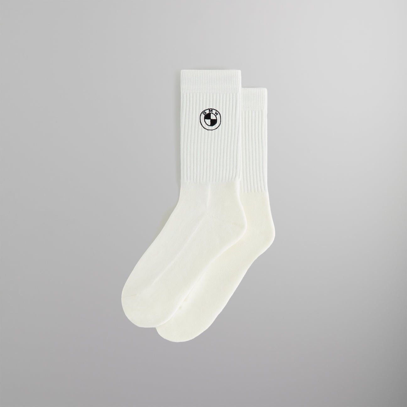 BMW × Kith Kith for BMW Rondel Crew Socks white FW24 One Size Size ONE SIZE - 1 Thumbnail