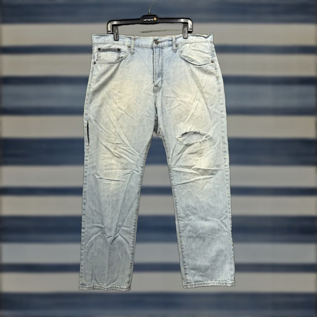 American Eagle Outfitters VINTAGE American Eagle Jeans Mens 36x30 Relaxed Straight Stretch Cotton Denim Blue Casual 2000s Men's Size US 36 / EU 52 - 1 Thumbnail