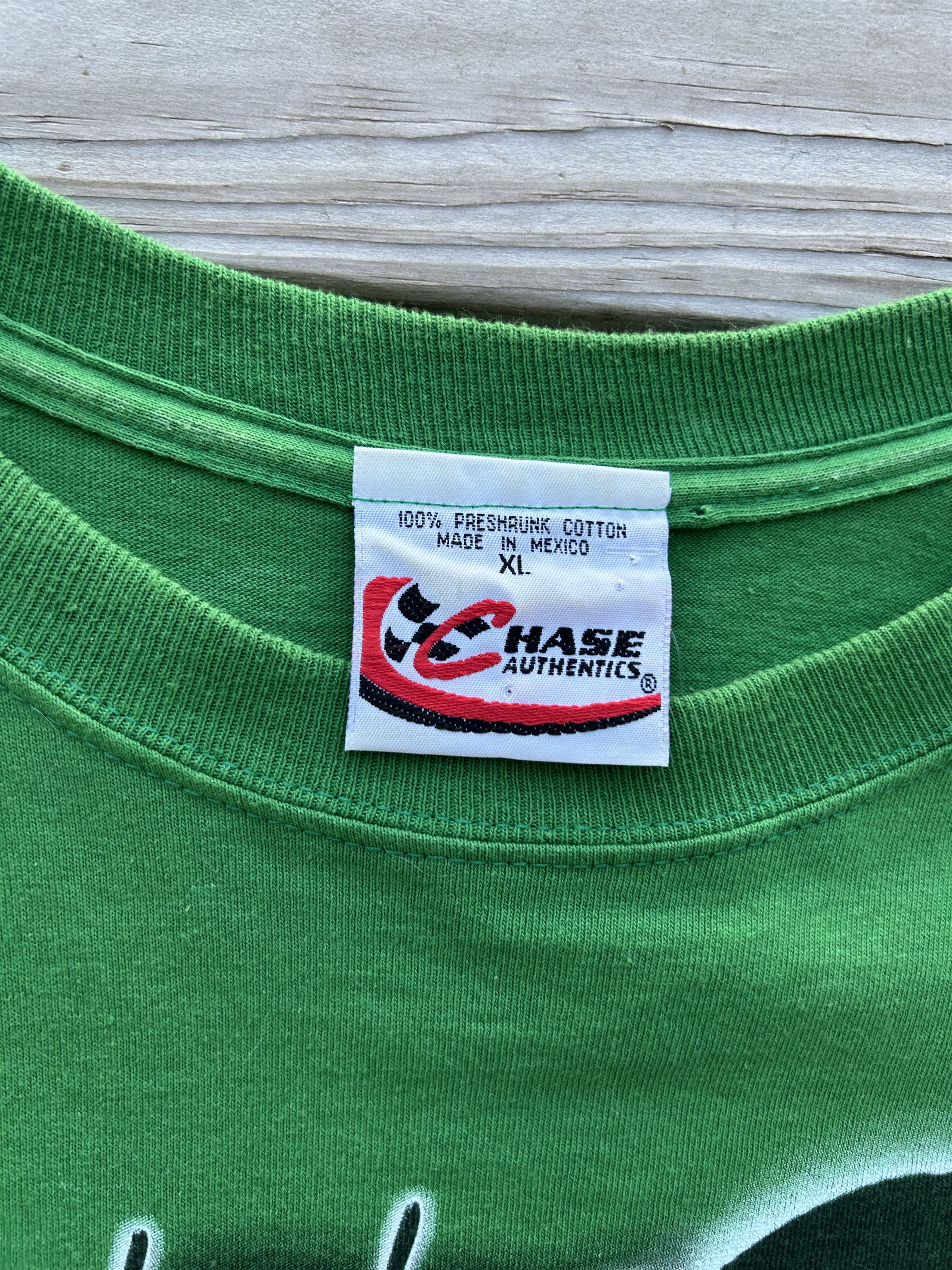 Vintage 2004 Chase Bobby Labonte Graphic Tee Size US XL / EU 56 / 4 - 5 Thumbnail