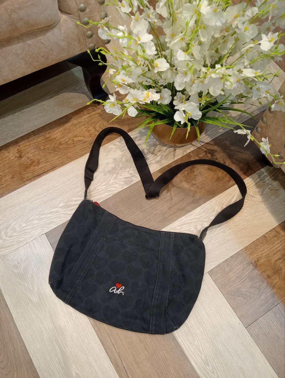 agnes b. AGNES B. VOYAGE SLING BAG - BLACK Size ONE SIZE - 2 Thumbnail