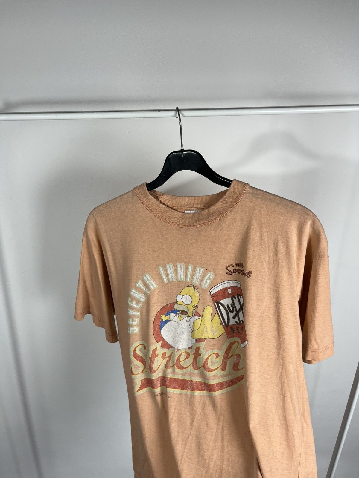 Other Vintage Simpsons Duff Beer T-Shirt Italy Montecarlo 90s Size US L / EU 52-54 / 3 - 8 Thumbnail