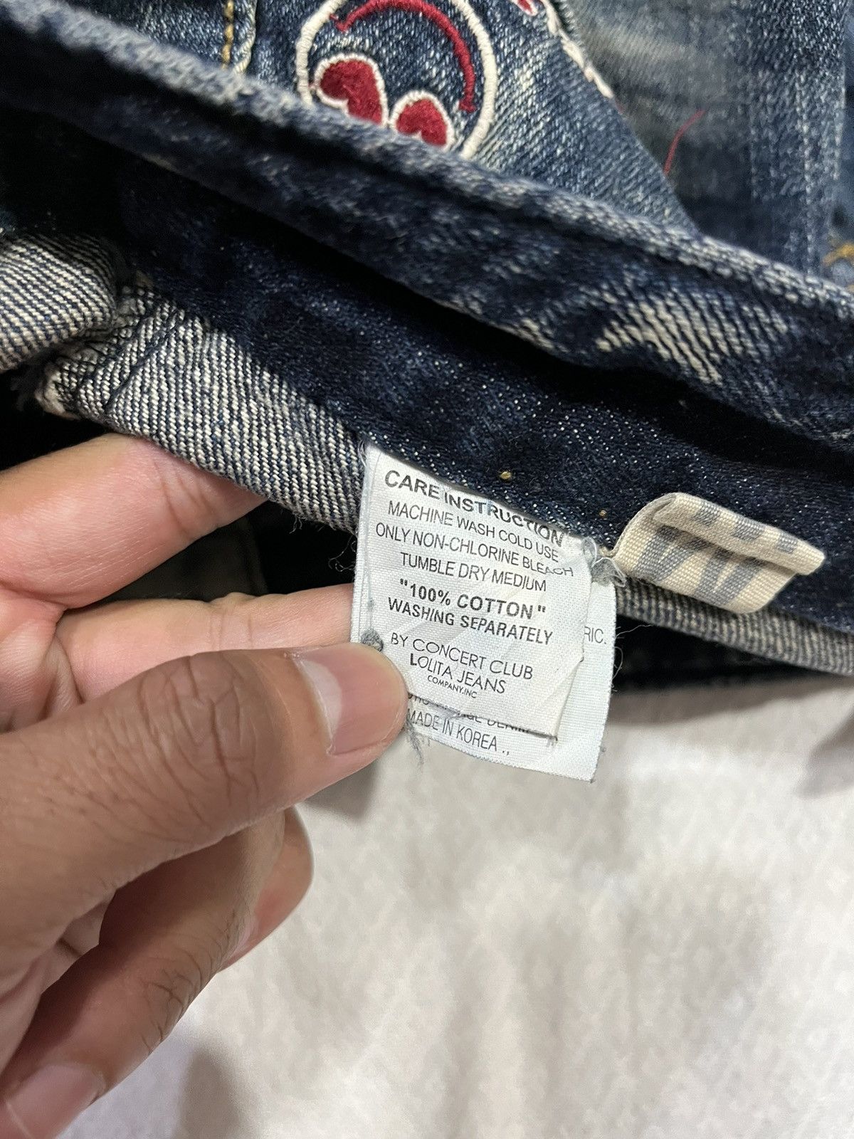 Hysteric Glamour Yoshitomo nara x lolita jeans Size US 30 / EU 46 - 6 Thumbnail
