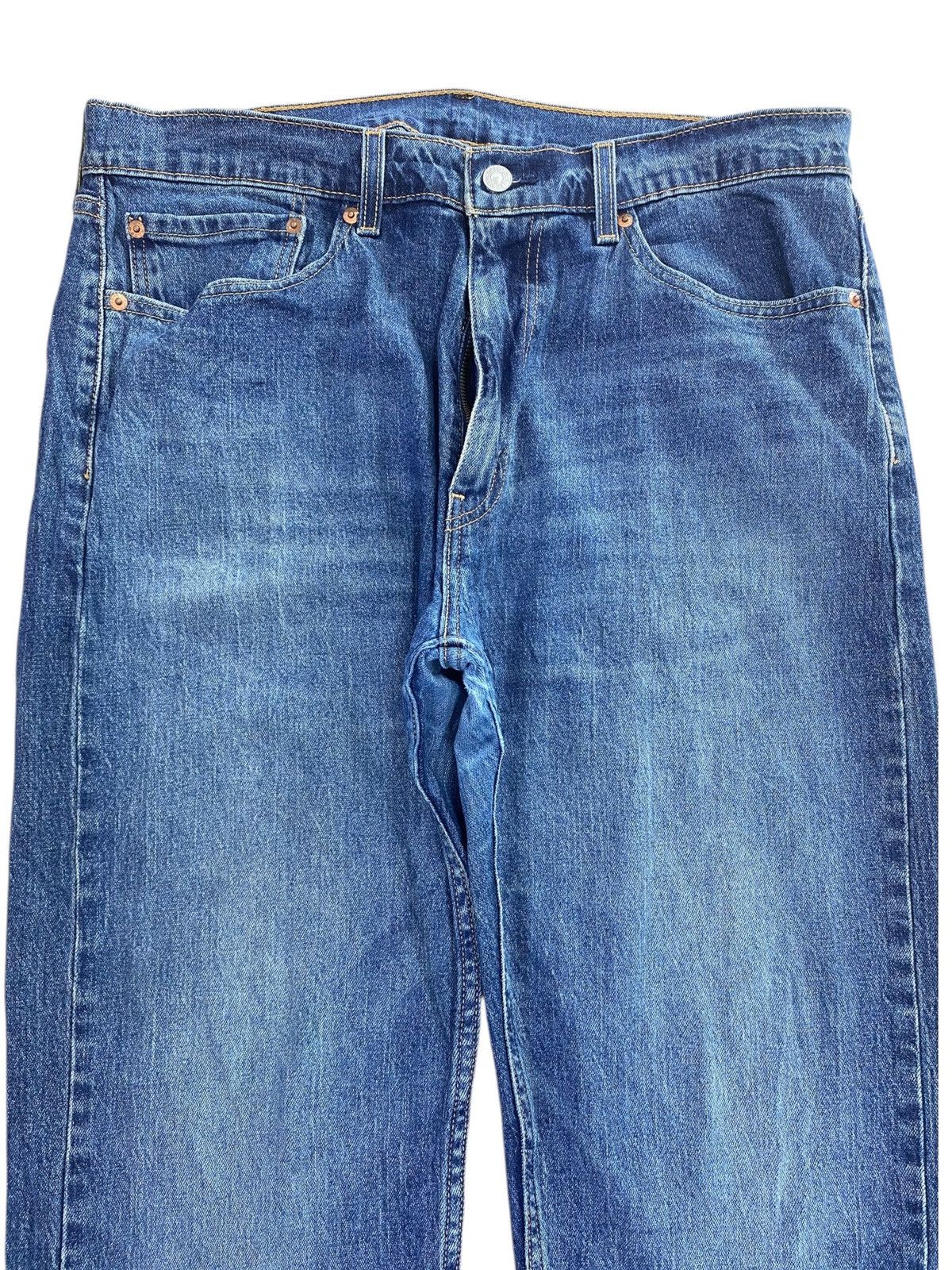 Levi's Levi’s Acid Blue Faded Wash Style Loose Jeans Size US 34 / EU 50 - 2 Thumbnail