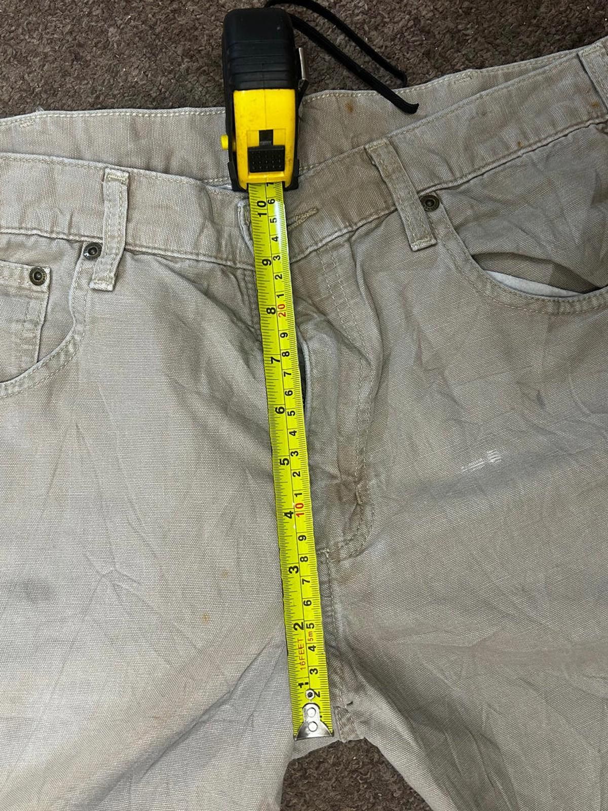 Carhartt Carhartt Men's Beige Work Pants Size US 34 / EU 50 - 4 Thumbnail