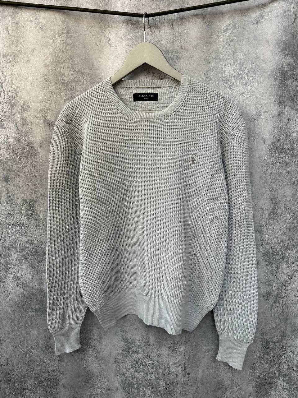 Allsaints ALLSAINTS Trias Crew Neck Waffle Sweater Pullover Size US S / EU 44-46 / 1 - 2 Thumbnail