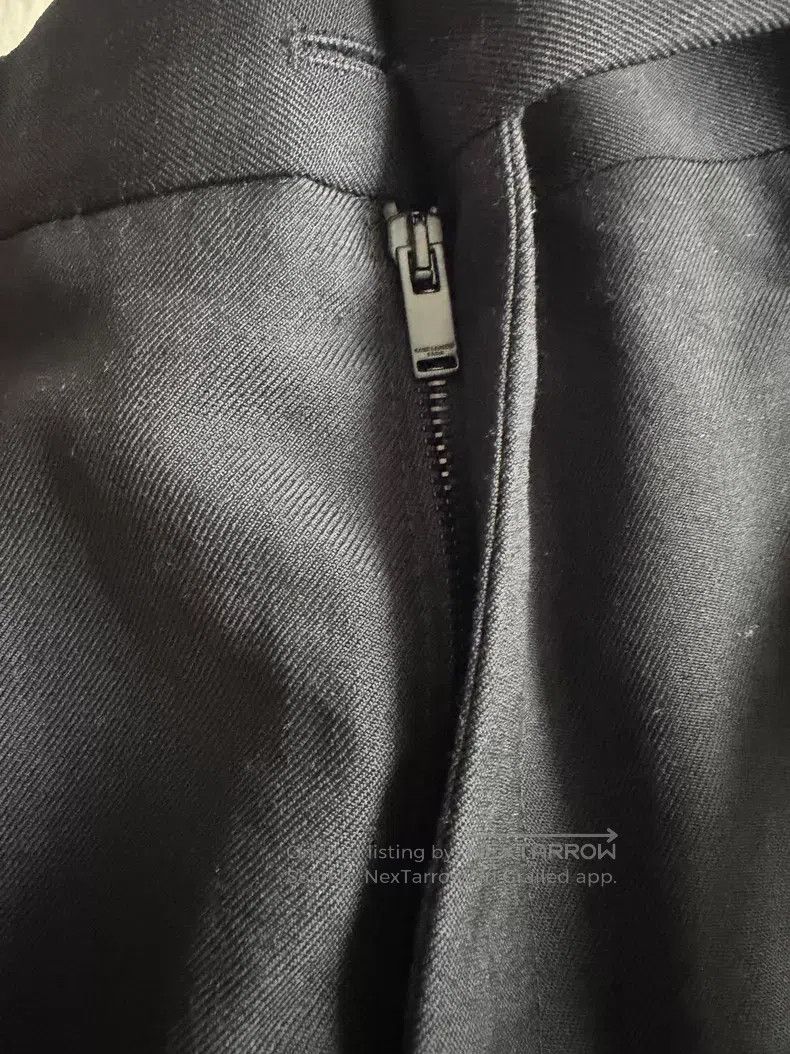 Saint Laurent Paris Saint Laurent Paris Basic Black Trousers Size US 34 / EU 50 - 3 Thumbnail