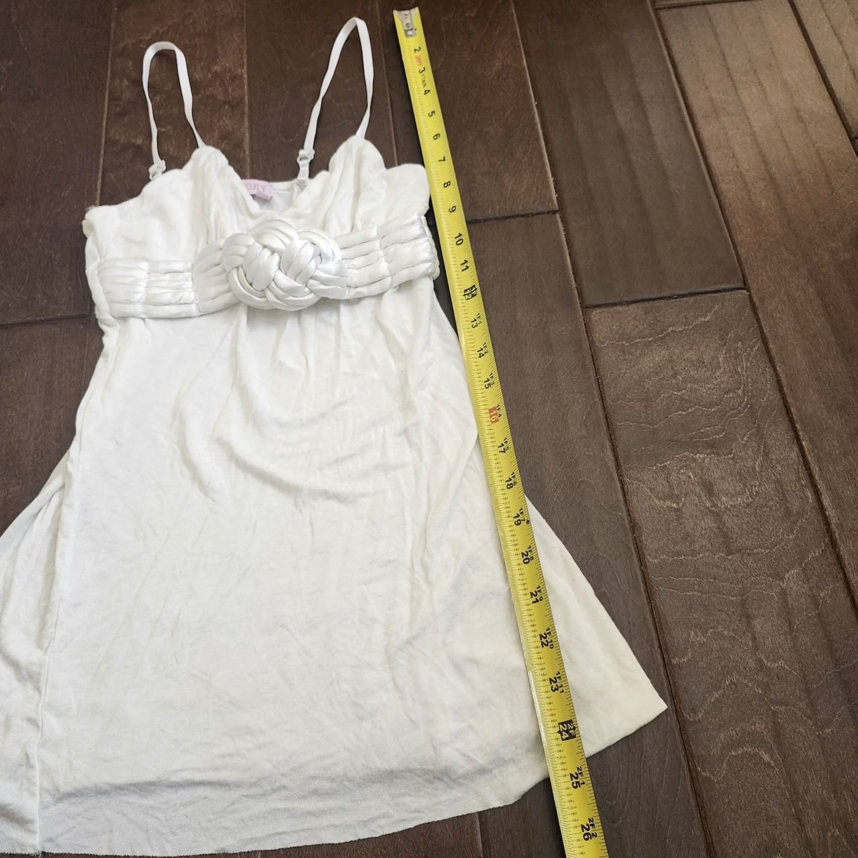 Vintage Everyday Women's White Top Sleeveless Small Blouse Cotton Polyester Casual Summer Spring Fall Lightweight Easy Care Pullover Regular Fit Size S / US 4 / IT 40 - 7 Thumbnail