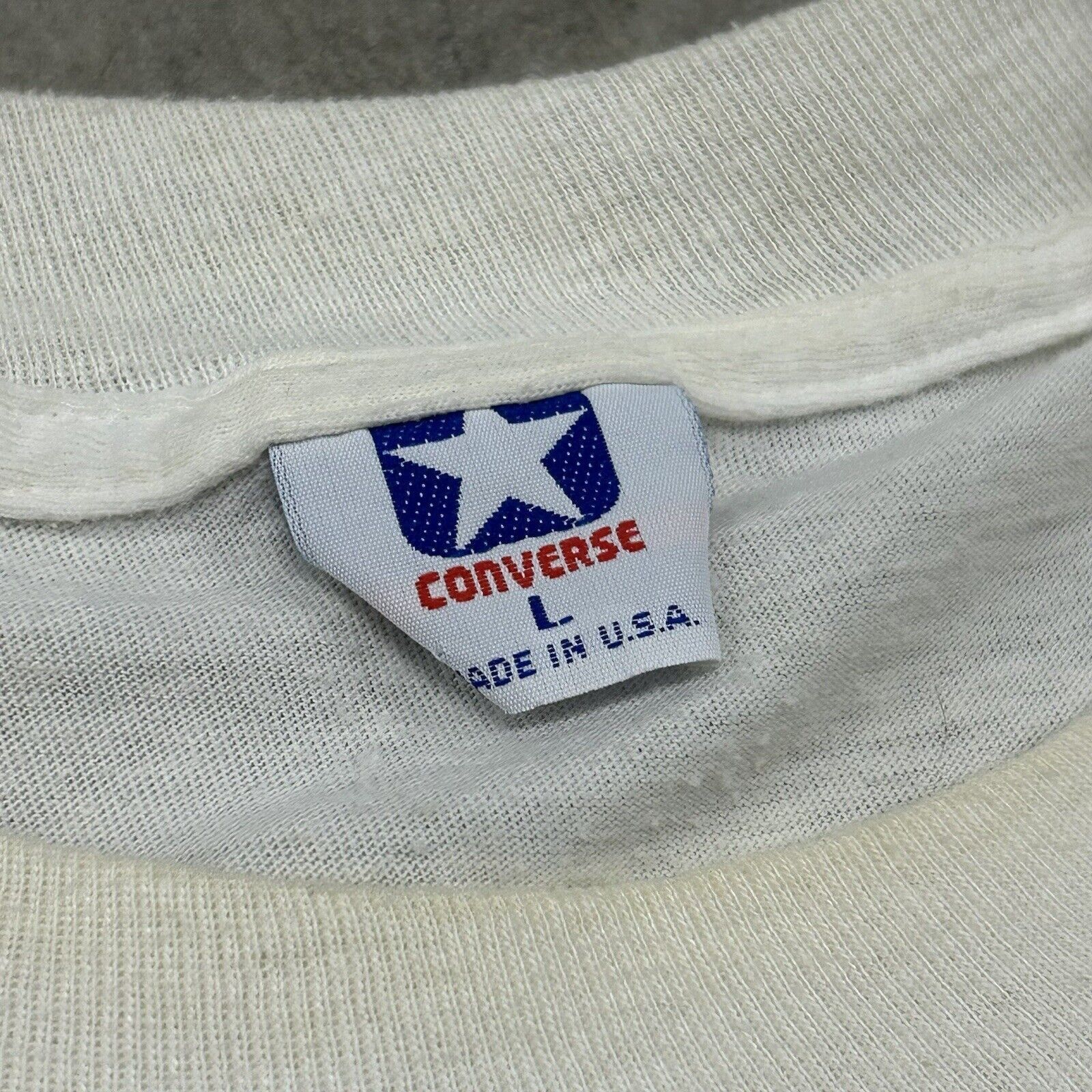 Converse × Vintage Vintage 1970s Converse The Doctor Dr J Julius Erving T Shirt Size US L / EU 52-54 / 3 - 7 Thumbnail