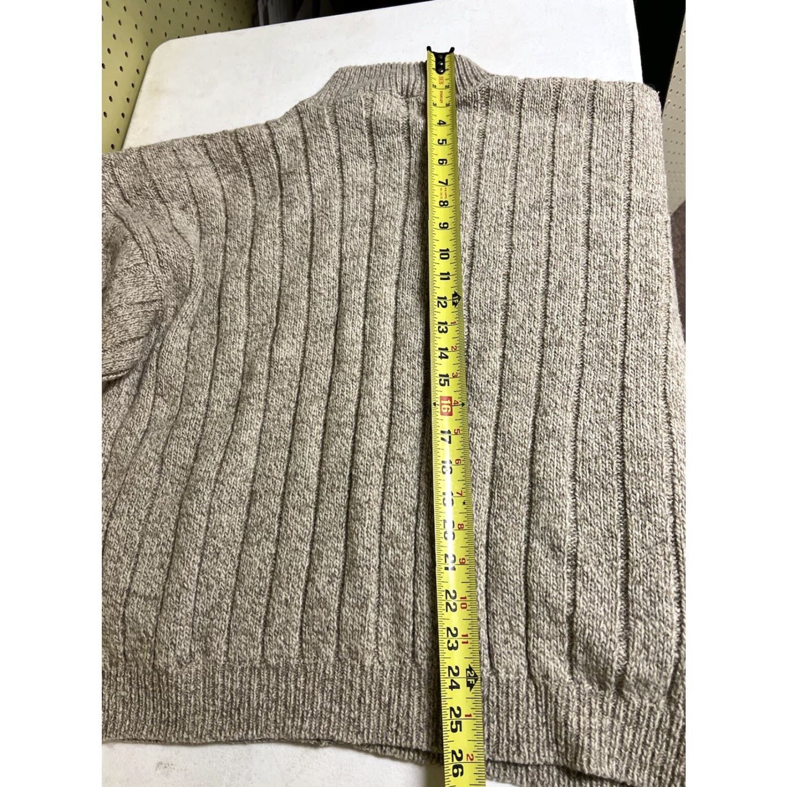 Express Harry & Davids Northwest Express Oatmeal Beige Full Zip Sweater Womens XL Beige Regular Women Size XL Sweatery? Size XL / US 12-14 / IT 48-50 - 7 Thumbnail