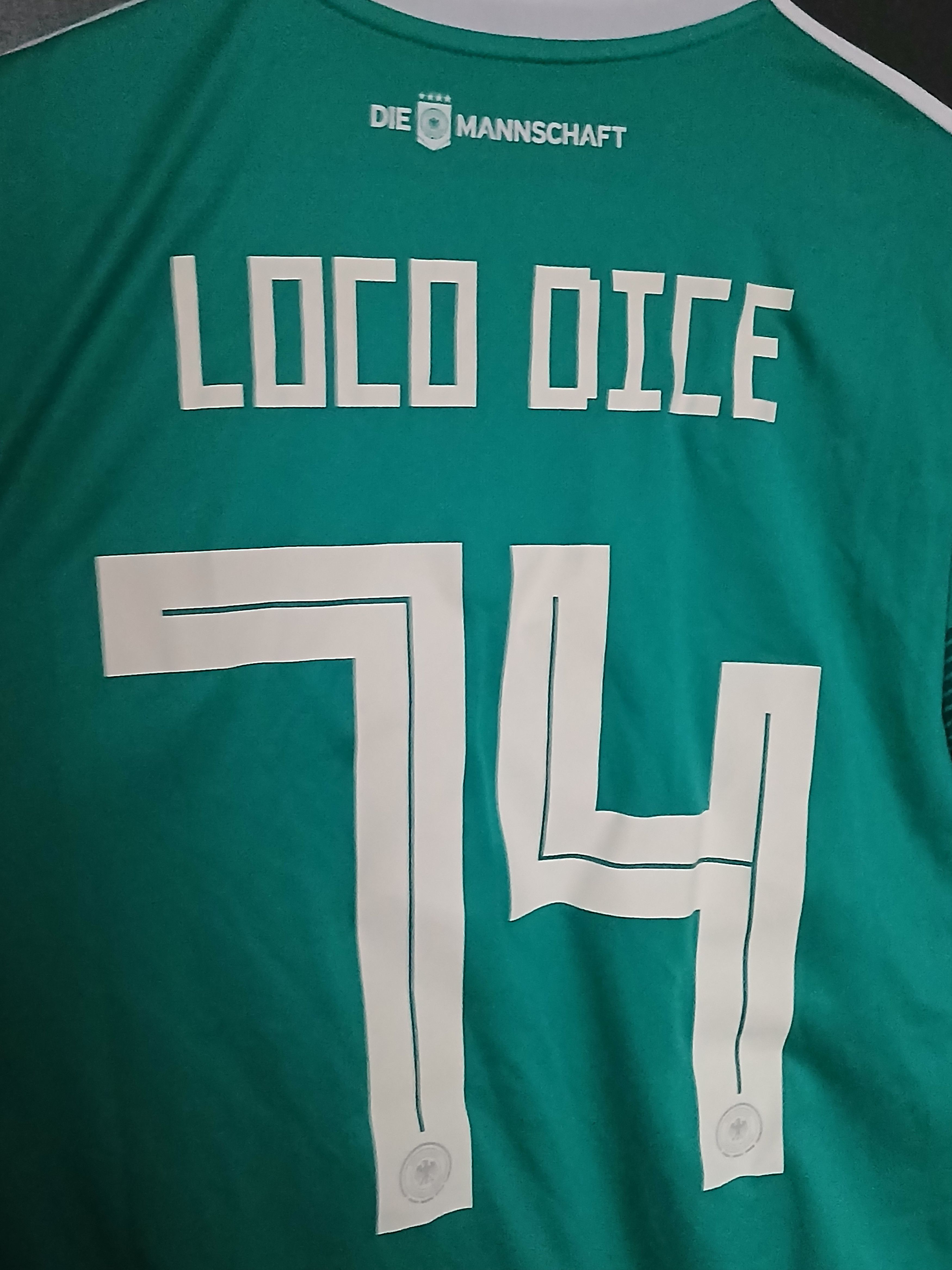 Adidas New Germany National Football Team 18/19 Away Jersey T-Shirt Size US L / EU 52-54 / 3 - 4 Thumbnail
