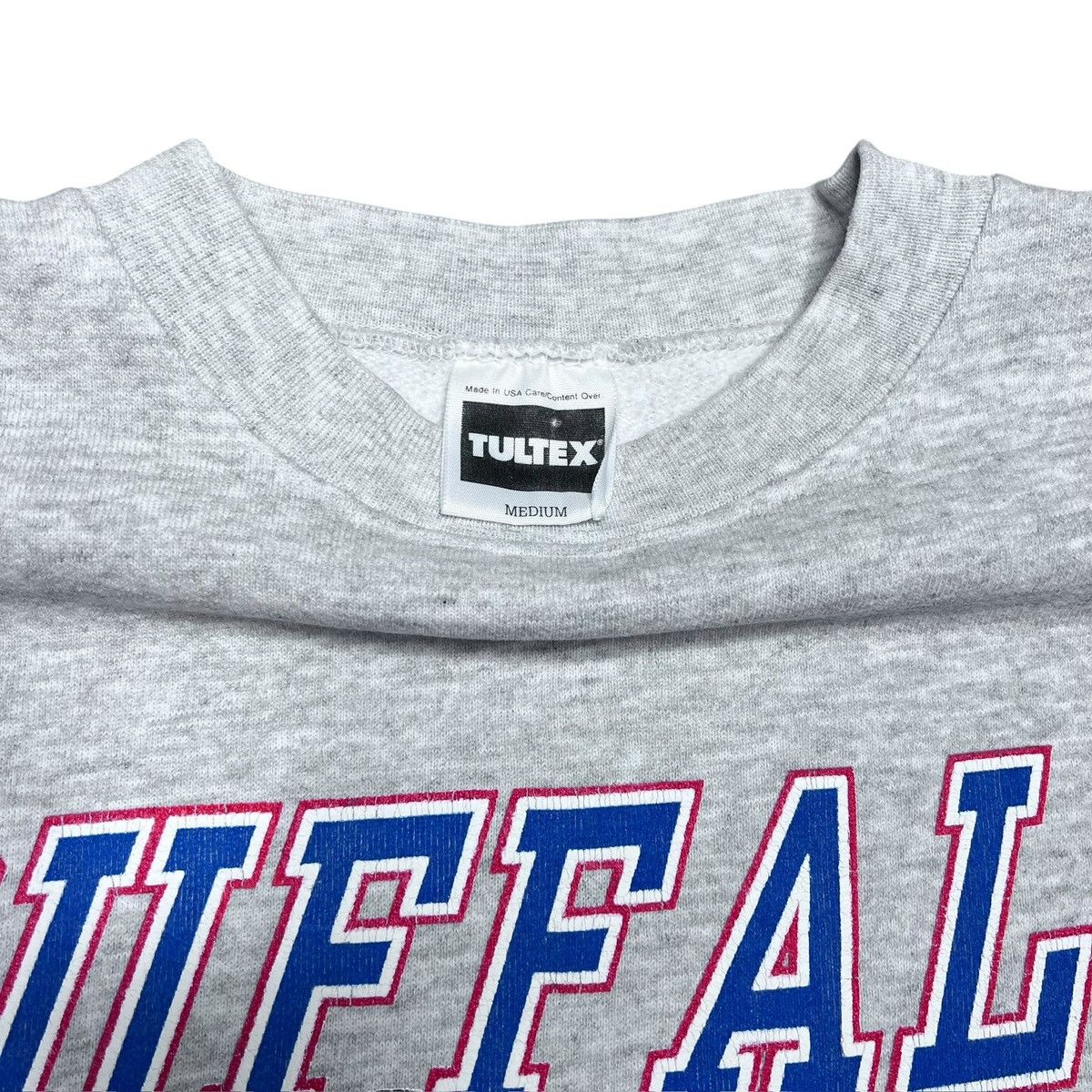 NFL Vtg 1988 NFL Buffalo Bills Jack Davis Spell Out Sweatshirt Size US M / EU 48-50 / 2 - 2 Thumbnail