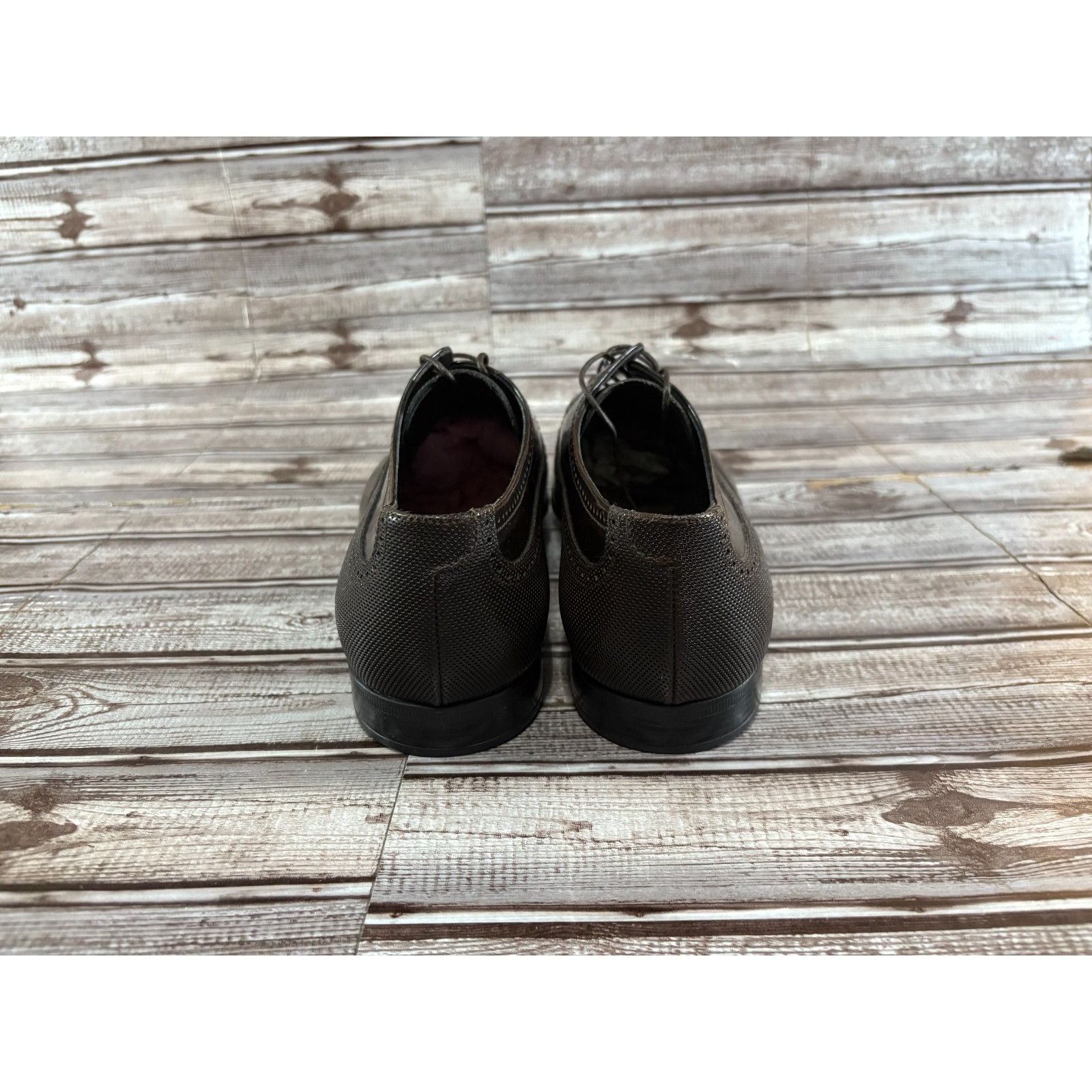 Giorgio Armani Giorgio Armani oxford leathe dress Shoes Size 10 US 44 EU co Size US 10 / EU 43 - 3 Thumbnail