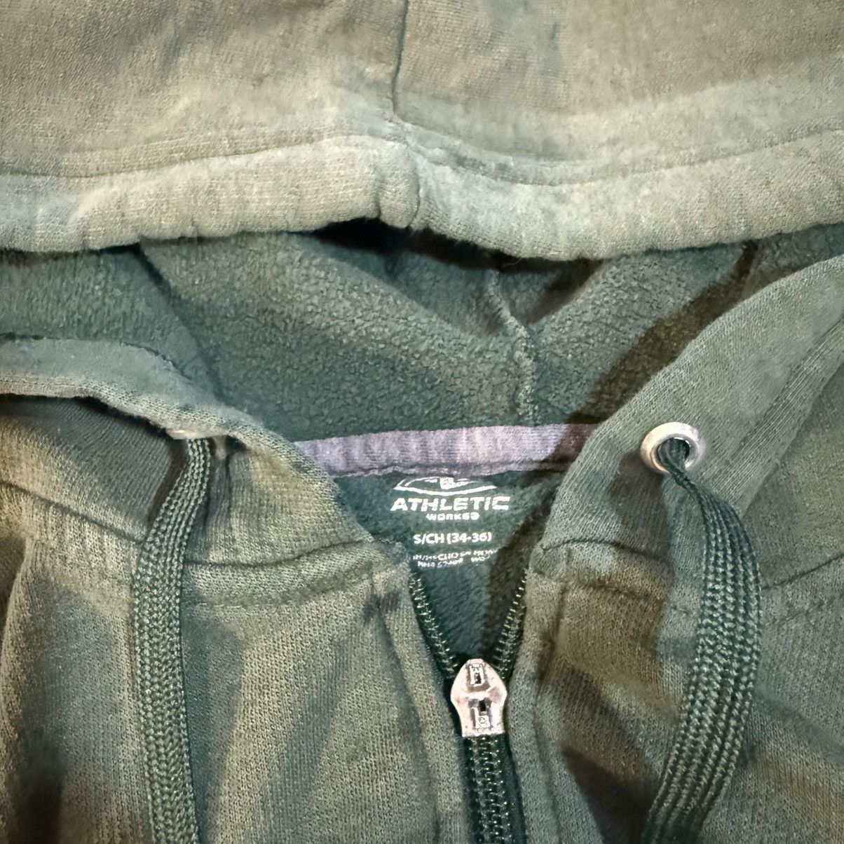Other Y2K/2000s Grunge Faded Green Skater Zip Up Streetwear Jacket Size US S / EU 44-46 / 1 - 4 Thumbnail