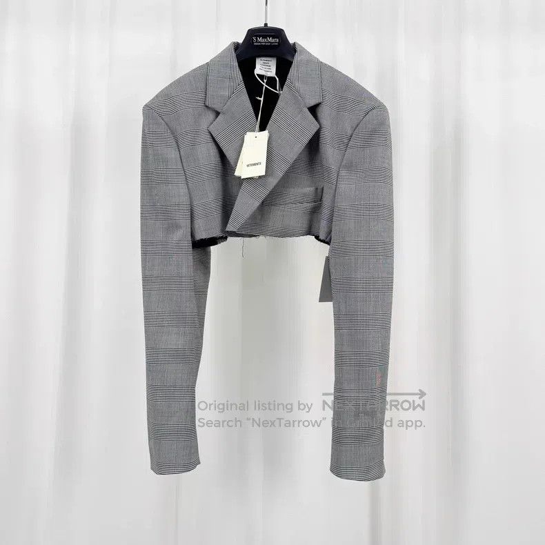 Vetements VETEMENTS Plaid Jacket Size S / US 4 / IT 40 - 1 Thumbnail