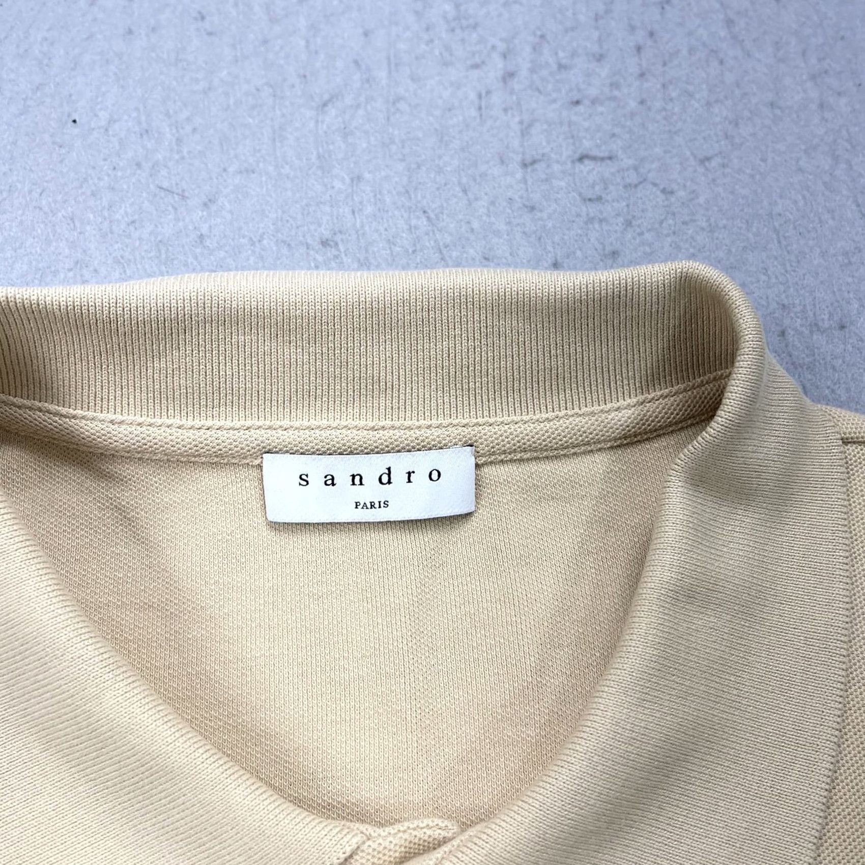 Sandro Sandro Polo Shirt Mens M Brown Cotton 100% Polo Shirt Casual Paris Golf Tennis Logo Shirt Mens Size US M / EU 48-50 / 2 - 3 Thumbnail