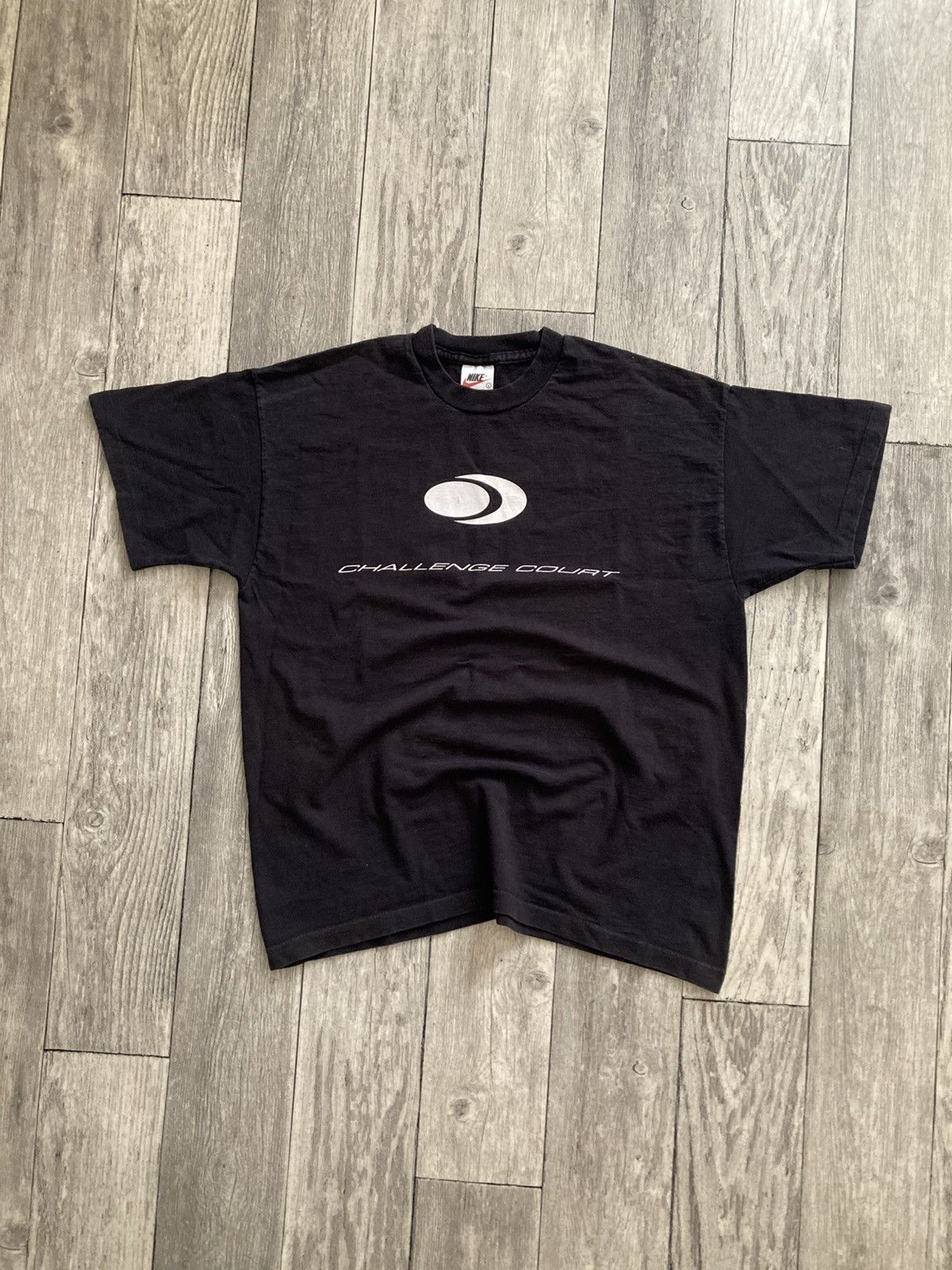 Nike × Vintage Vintage nike challenge court tennis tee tshirt L y2k drip Size US L / EU 52-54 / 3 - 2 Thumbnail