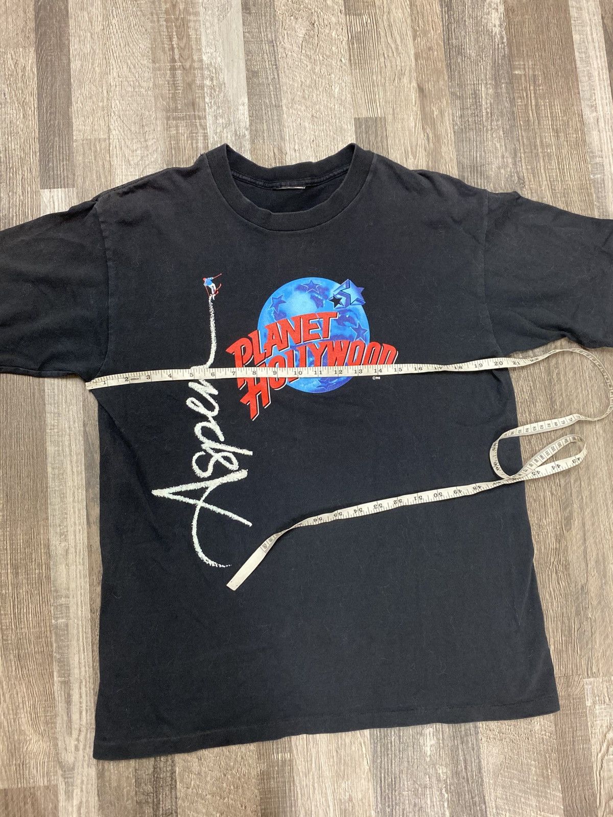 Planet Hollywood Vintage 90’s Planet Hollywood Aspen Single Stitch T shirt Size US L / EU 52-54 / 3 - 7 Thumbnail