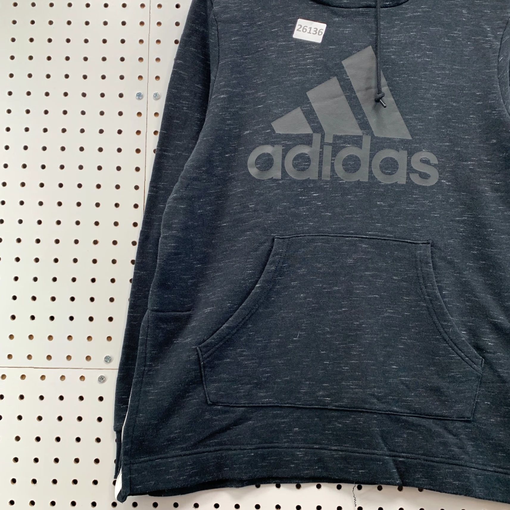 Adidas Adidas Hooded Sweatshirt Black Womens Medium Active Running Pullover 21.5x26.5 Size M / US 6-8 / IT 42-44 - 3 Thumbnail