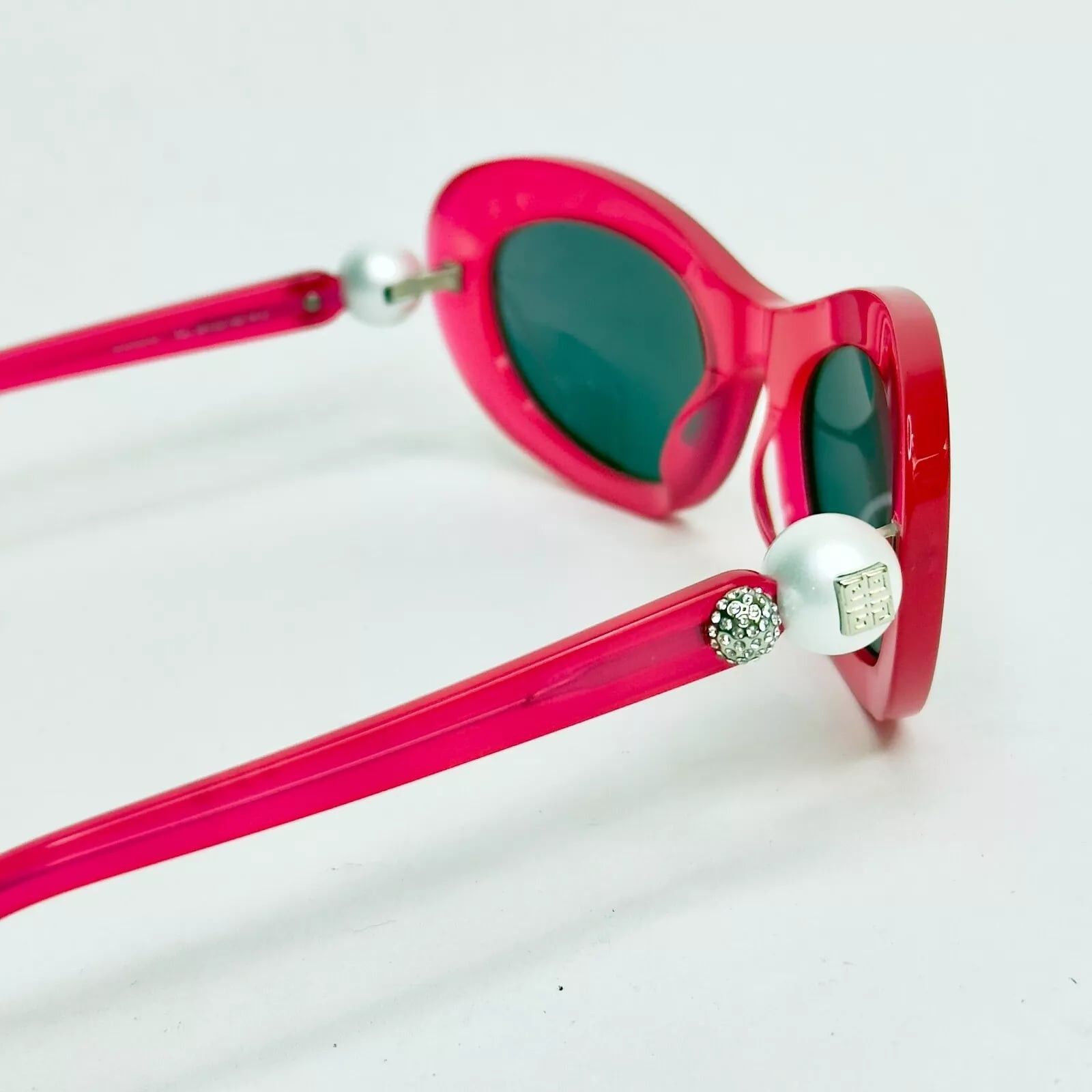 Givenchy GIVENCHY 4G PEARL 40070 Pink Fuxia GV40070U Wrap Sunglasses Size ONE SIZE - 6 Thumbnail