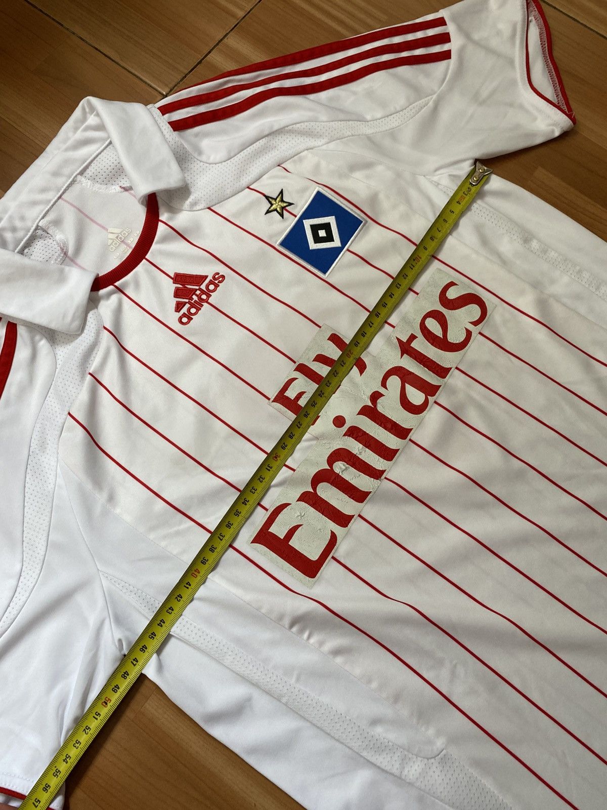 Adidas Adidas Hamburg SV 2007 Home Football Shirt #7 Size US S / EU 44-46 / 1 - 16 Thumbnail