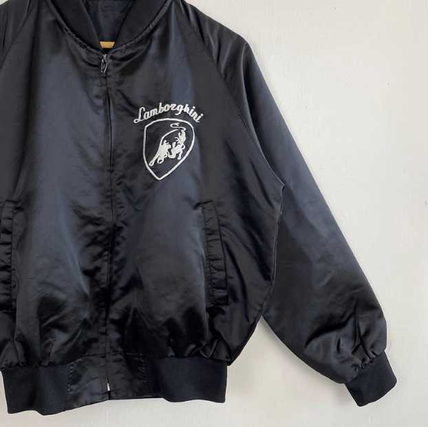 Lamborghini VINTAGE 90S LAMBORGHINI SATIN JACKET Size US S / EU 44-46 / 1 - 6 Thumbnail