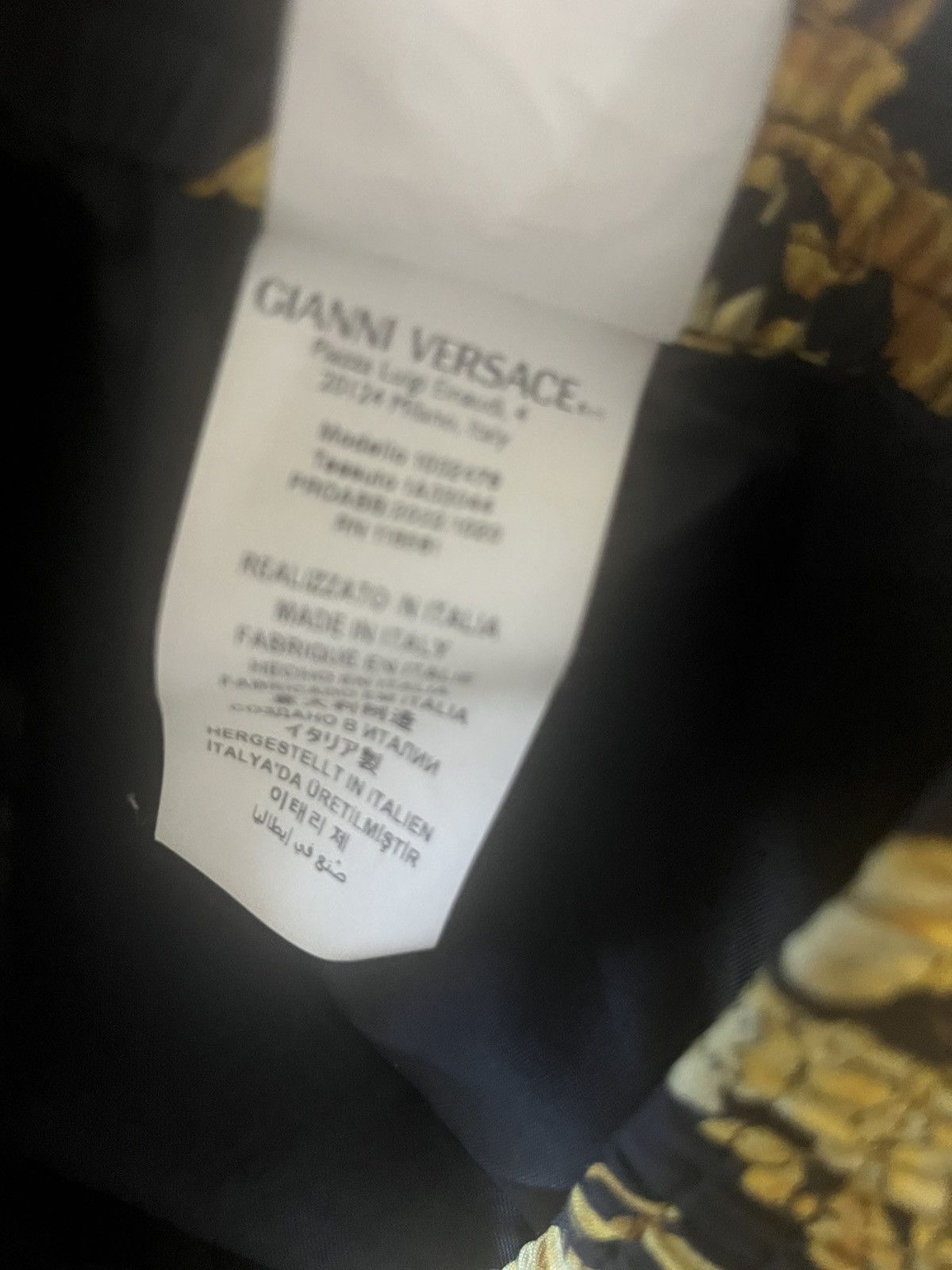 Versace Versace Barocco Silk Shorts Size US 30 / EU 46 - 5 Thumbnail