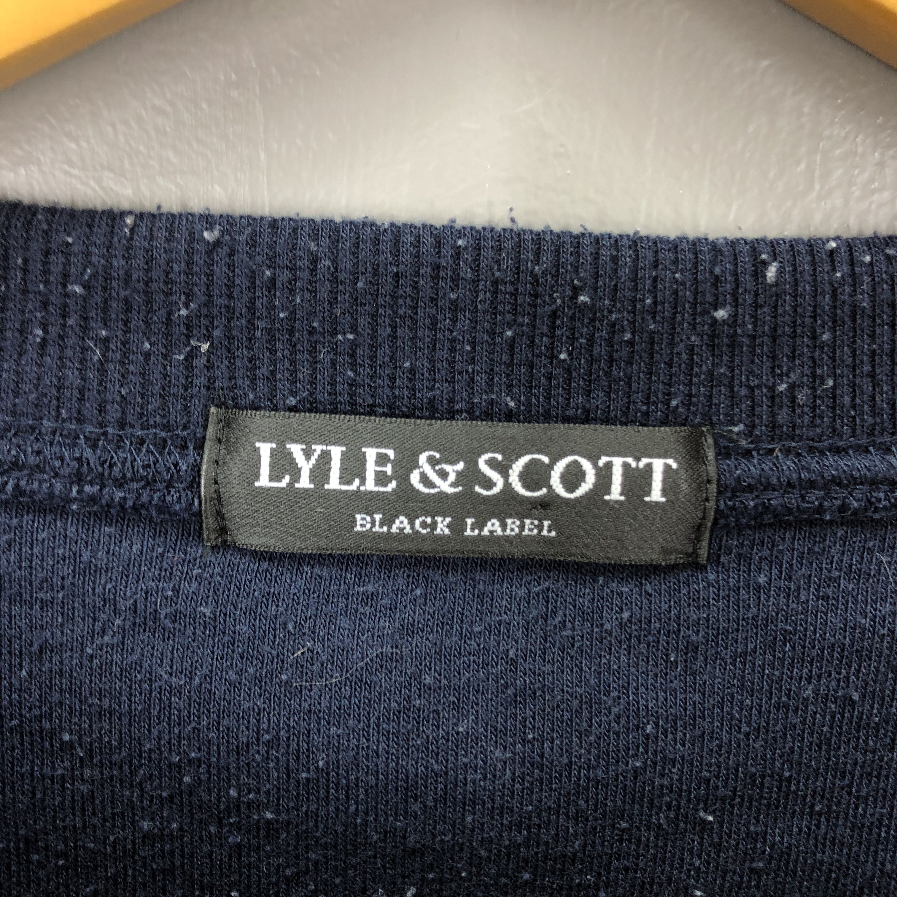 Lyle & Scott LYLE N SCOTT BLACK LABEL Crew Neck Sweatshirt #1026/AJ Size US L / EU 52-54 / 3 - 4 Thumbnail