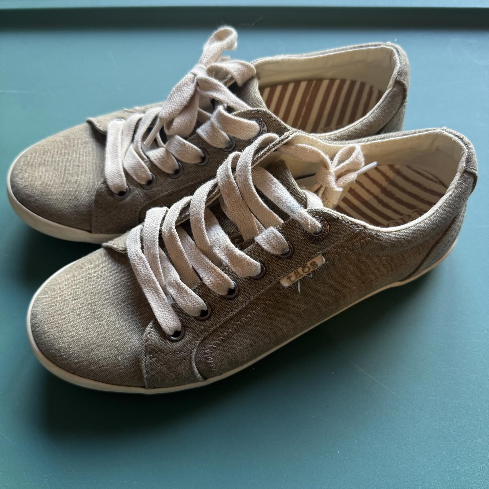 Taos Taos Star Khaki Sneakers Size 7.5 Size US 7.5 / IT 37.5 - 1 Thumbnail
