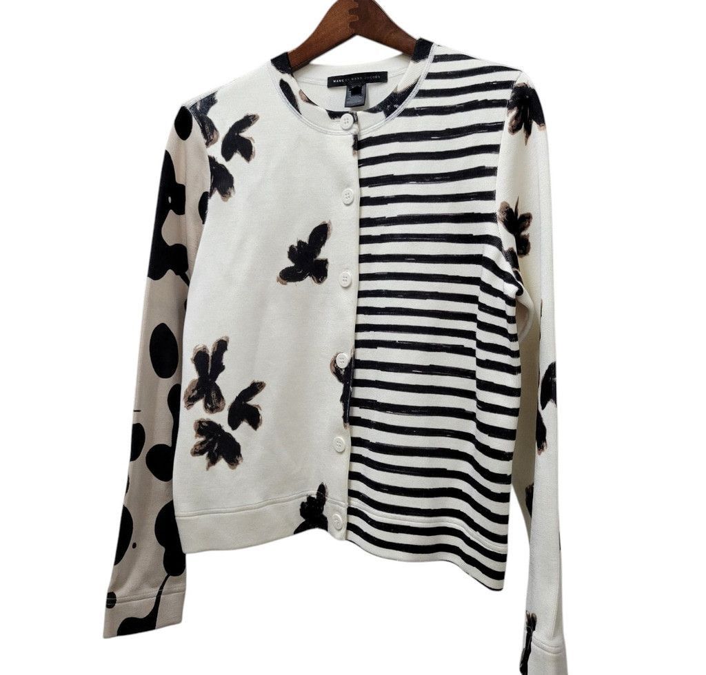 Marc By Marc Jacobs Patchwork Cardigan Women's Size Large