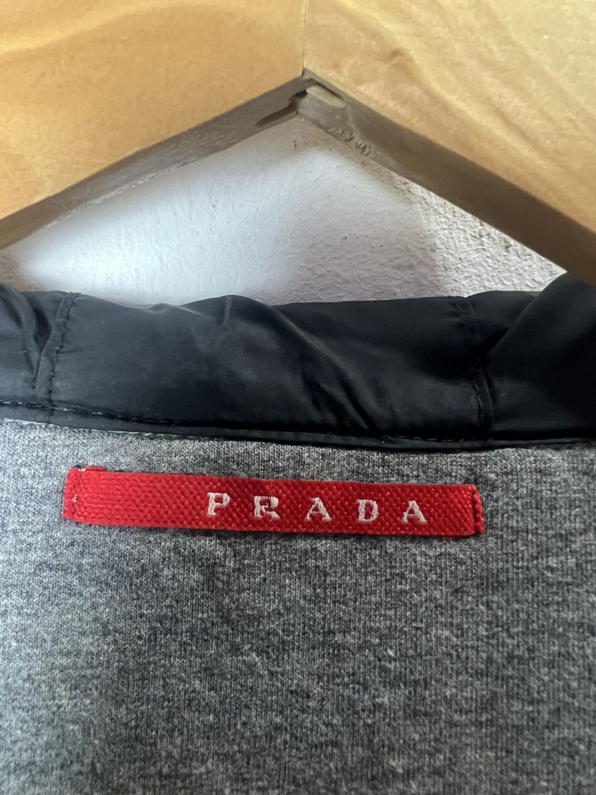 Prada Prada Technical Cotton Zip-Up Hoodie Size US XL / EU 56 / 4 - 15 Thumbnail