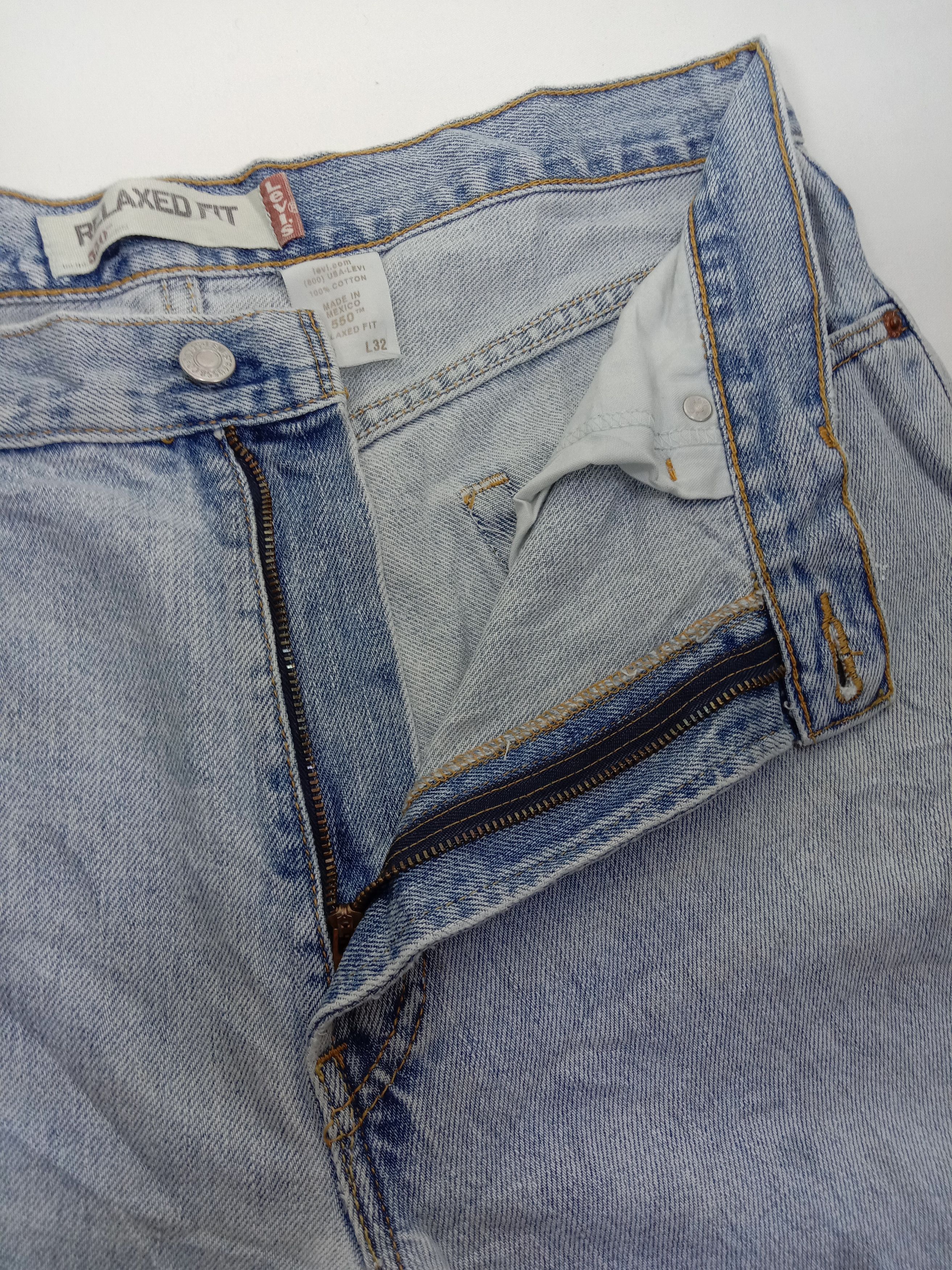 Vintage Levi's 550 Jeans Light Wash Relaxed Fit Denim