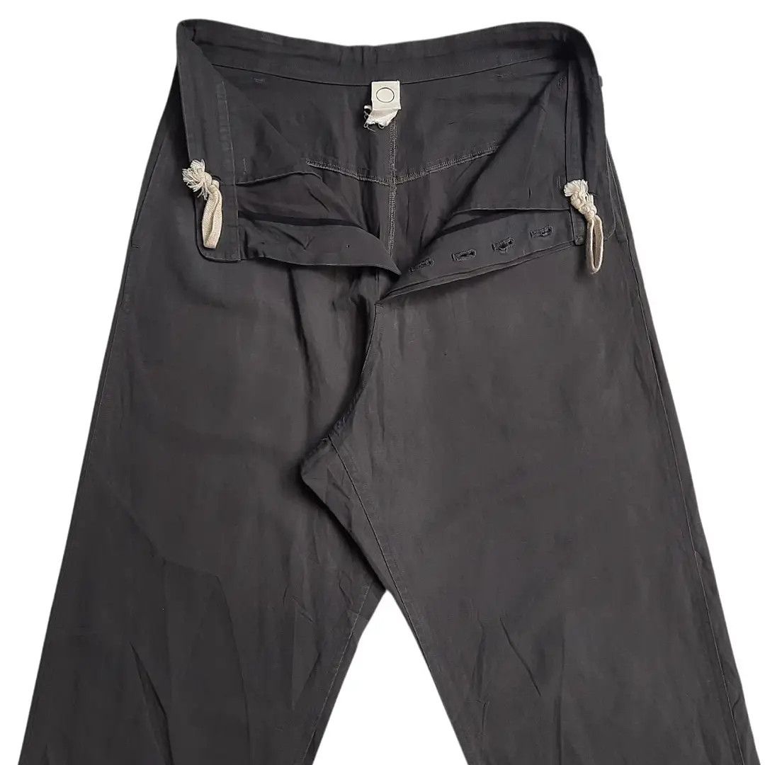 Jan Jan Van Essche O Project by Jan-Jan Van Essche Linen Drop Crotch Pants Size US 28 / EU 44 - 2 Thumbnail