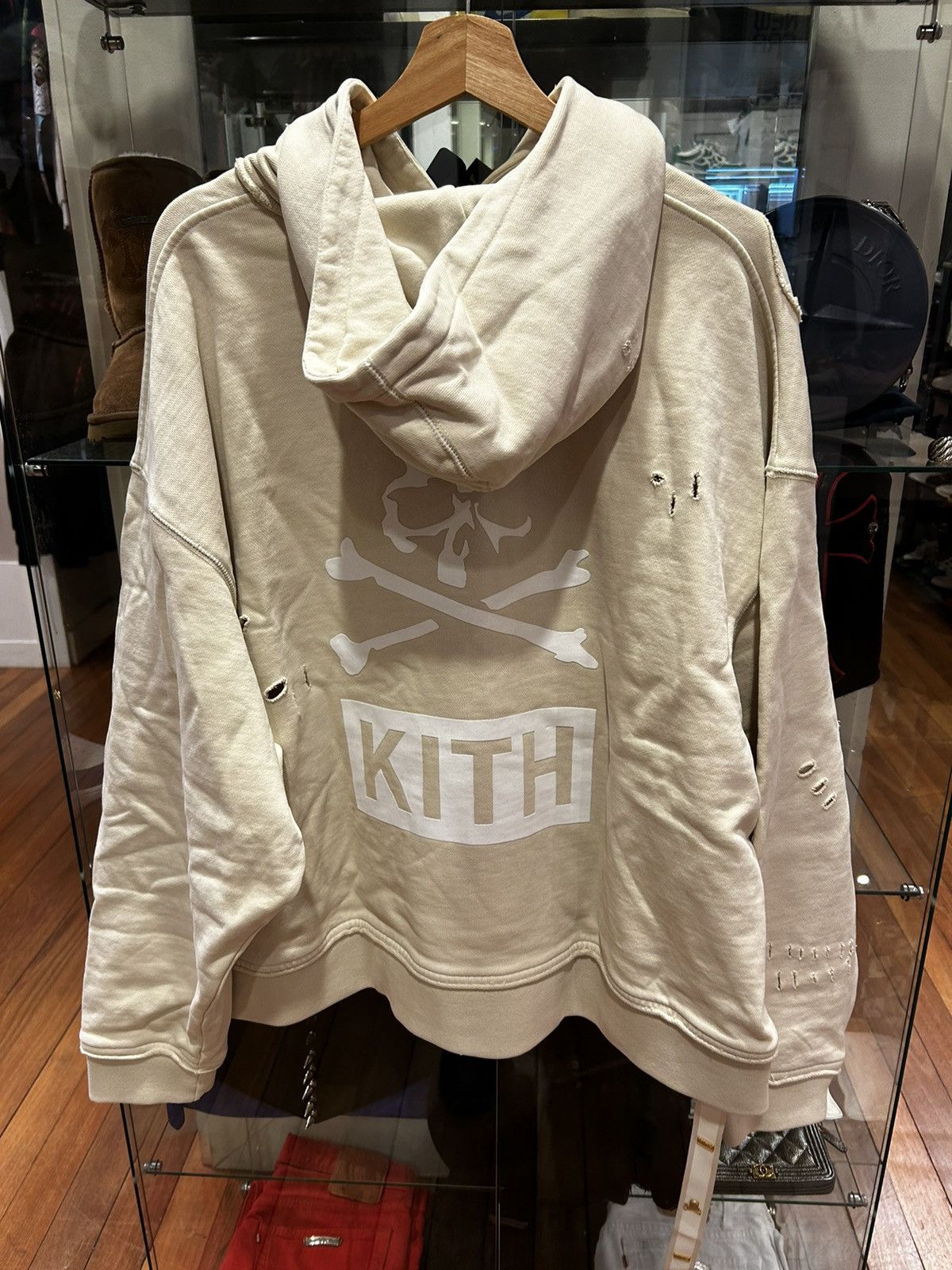 Kith Kith X Mastermind Distressed Hoodie Size US XL / EU 56 / 4 - 2 Thumbnail