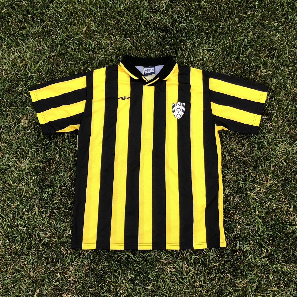 Umbro × Vintage Umbro vintage nayo #9 jersey Size US L / EU 52-54 / 3 - 1 Thumbnail