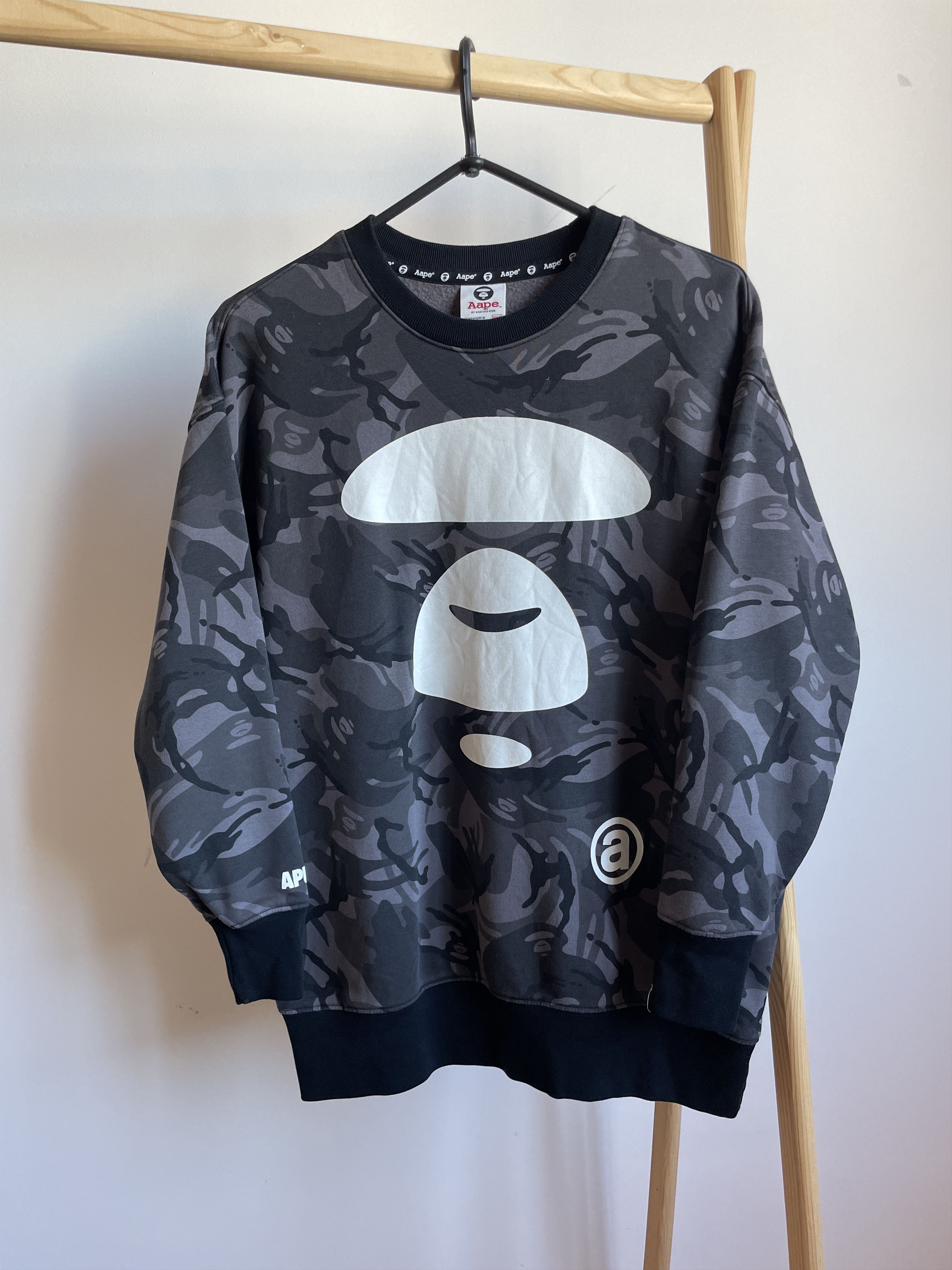 Aape Aape By A Bathing Ape Camo Sweatshirt Size XXS Size US XXS / EU 40 - 1 Thumbnail