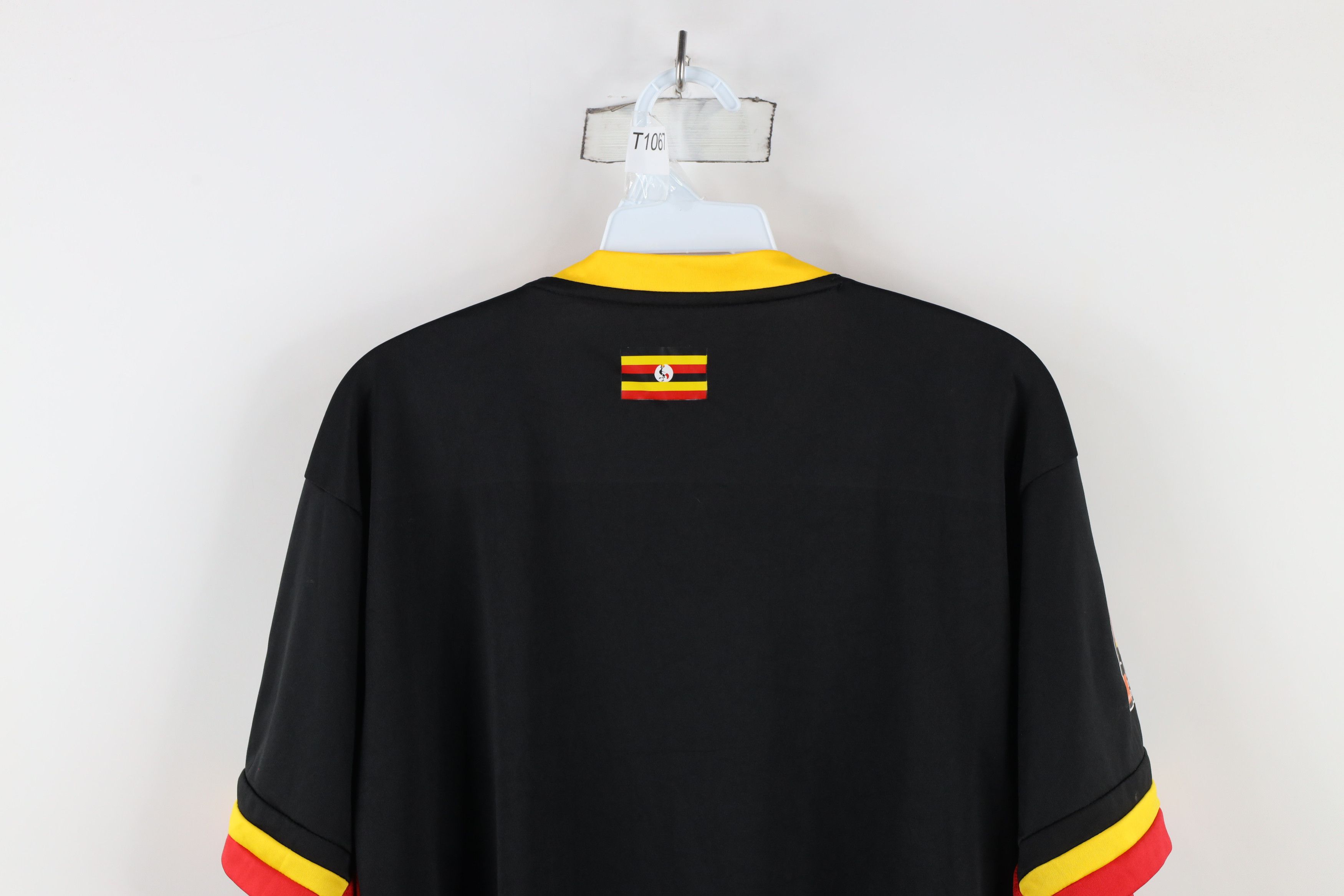 Vintage Vintage Y2K CAF Uganda National Team Soccer Football Jersey Size US L / EU 52-54 / 3 - 13 Thumbnail
