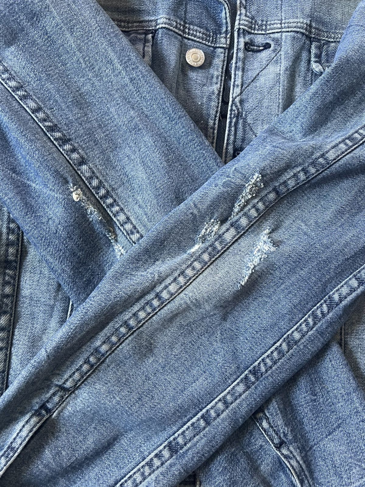 Guess All Or Nothing Rex Denim Jean Jacket Size US M / EU 48-50 / 2 - 7 Thumbnail